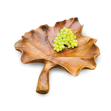 Large Leaf Bowl with Handle