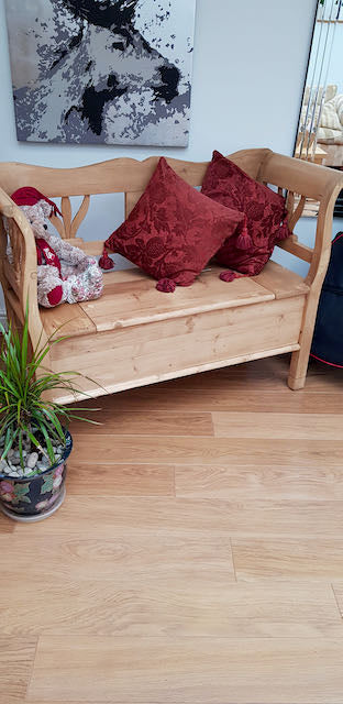 Pine Bench Settle, Shoe Box, Toy Box, Hall Bench