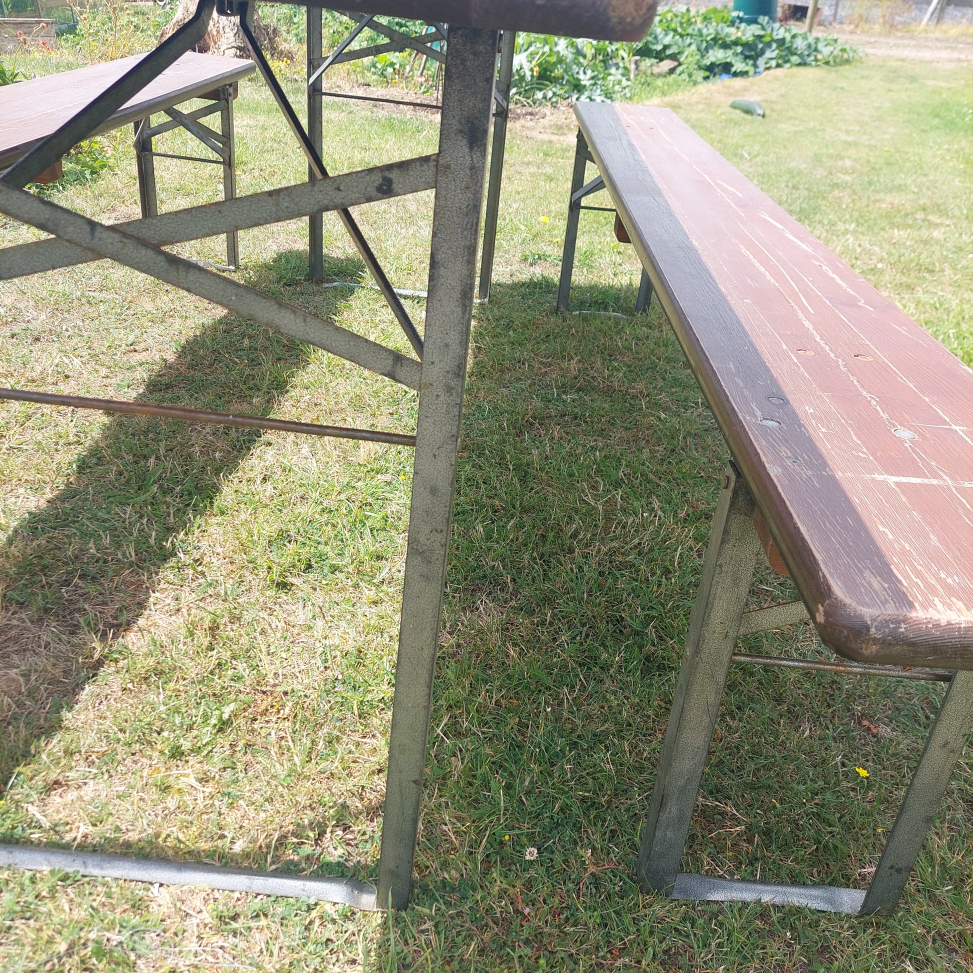 Party Beer Table and Benches for hire