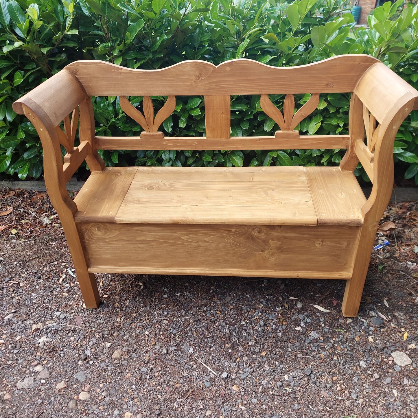 Pine Bench Settle, Shoe Box, Toy Box, Hall Bench