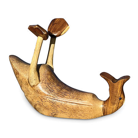 Drunken Duck Wooden Bottle Holder Made From Bamboo
