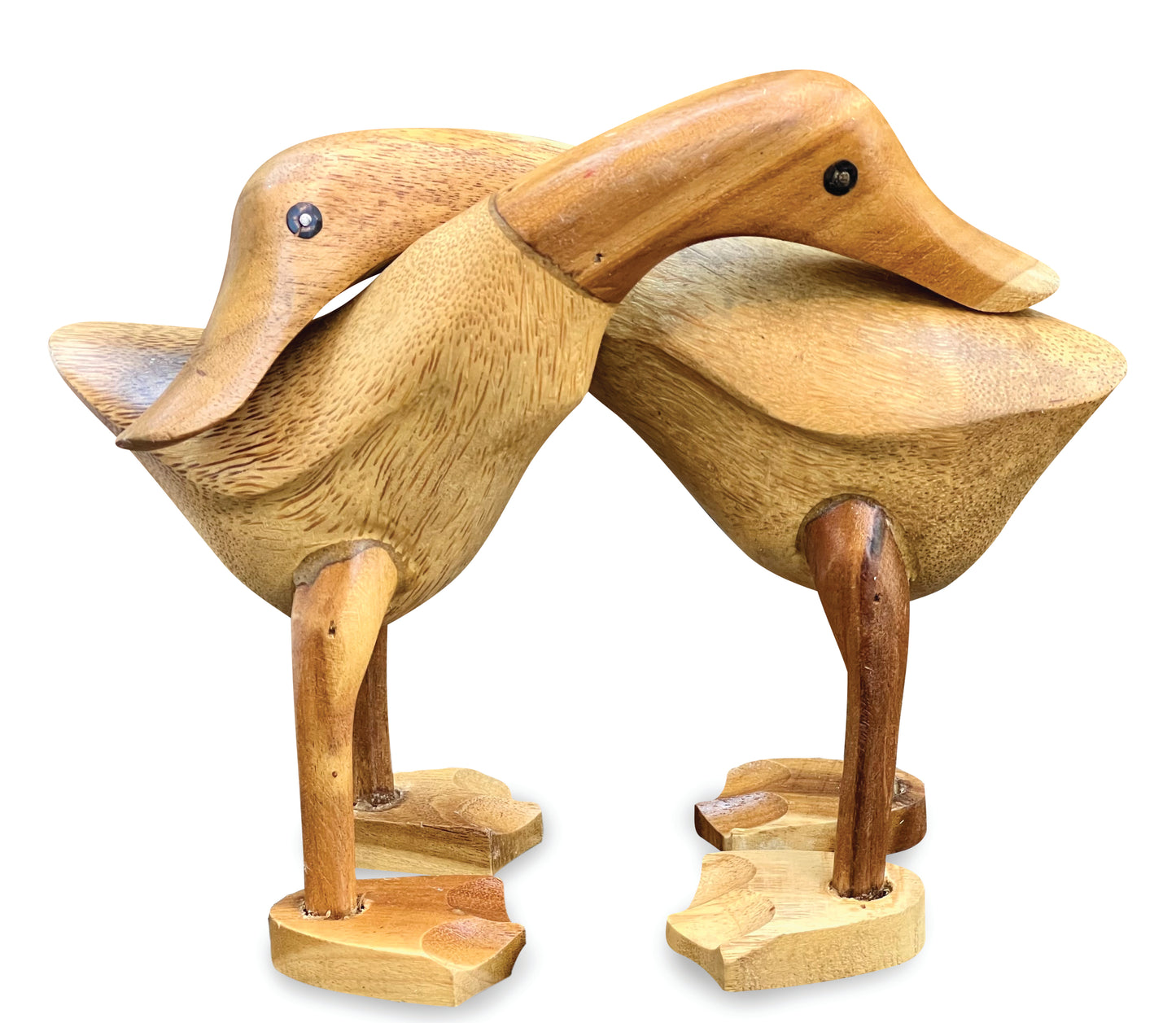 Wooden Hugging Ducks, hand made, perfect gift