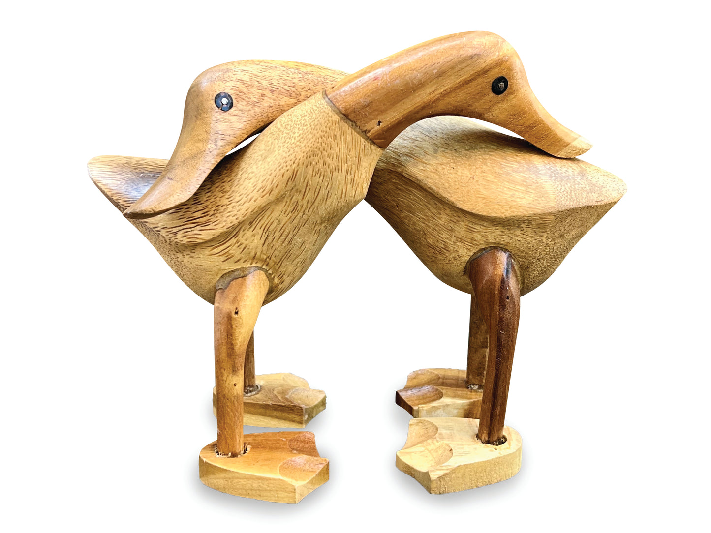 Wooden Hugging Ducks, hand made, perfect gift