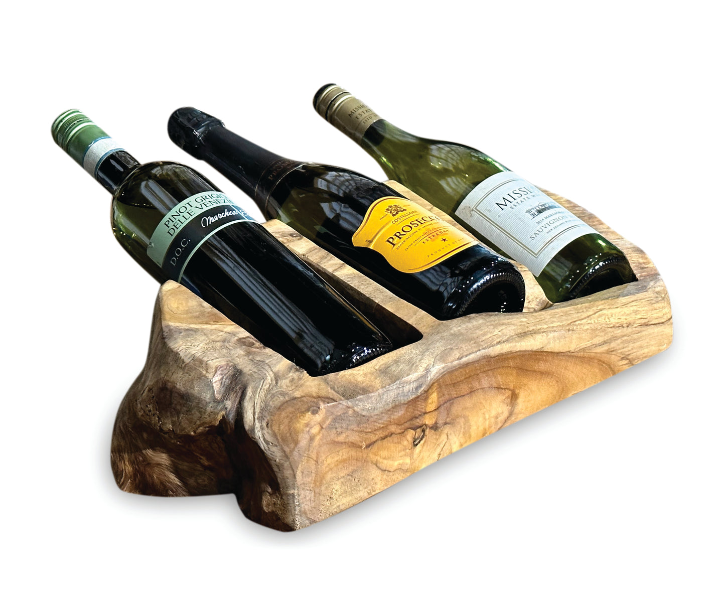 Wooden Wine Holder, Table or Counter Top