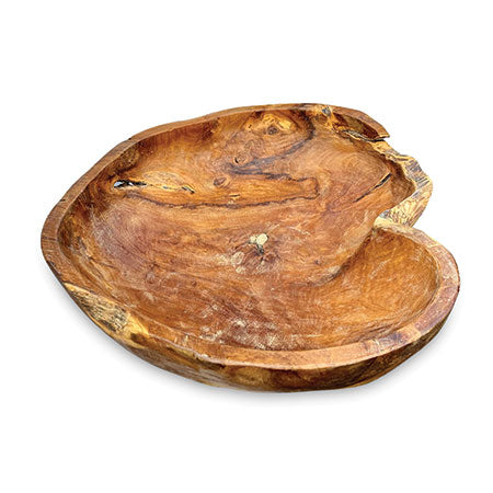 Large Wooden Bowl / Wooden Bowl / Fruit Bowl / Rustic Teak Root Bowl /Handmade Bowl / Large Bowl / Wood Dish / Bowls