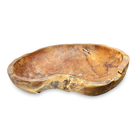 Wooden Rustic Table Bowls 40cm or 50cm