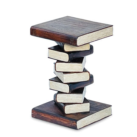 Bookstack side table, bedside, stool