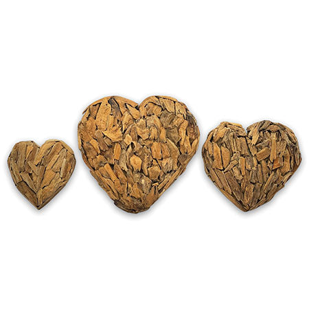 Root Love Heart Wall Art Made From Driftwood