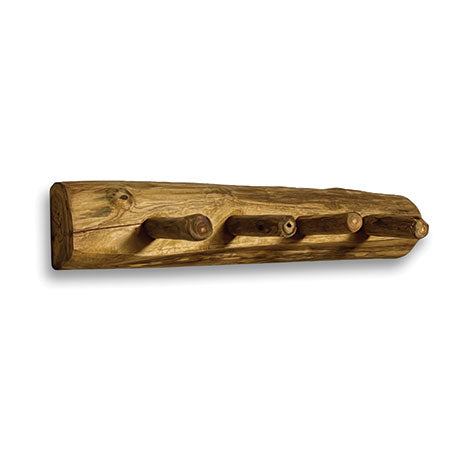 Log Coat Hanger made from Teak Wood