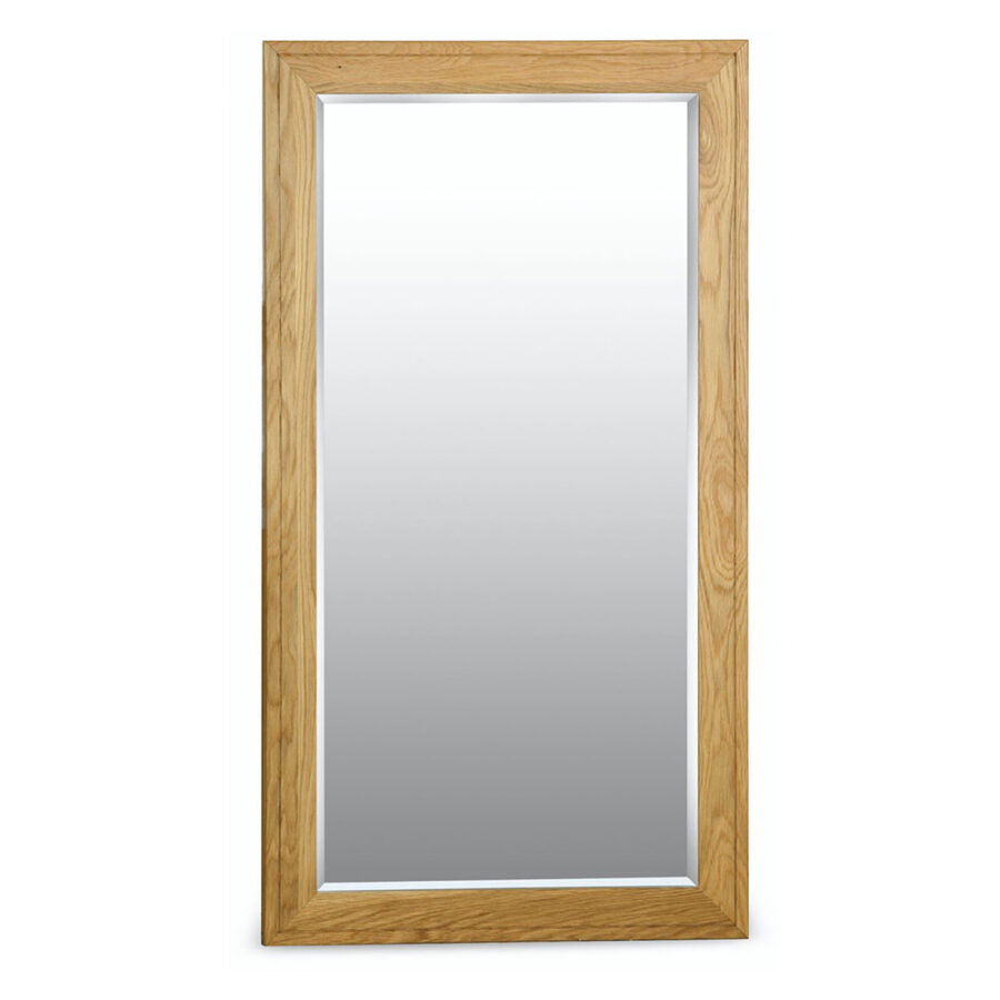 Large Oak Mirror