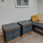 Retro Nathan Square Side Tables, Pot Cupboards, Lamp Tables