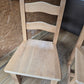 Solid Seat Beech Dining Chairs