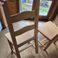 Solid Seat Beech Dining Chairs