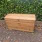 Antique Pine Blanket Box Toy Box Chest