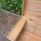 Antique Pine Blanket Box Toy Box Chest