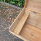 Antique Pine Blanket Box Toy Box Chest