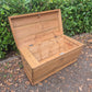 Antique Pine Blanket Box Toy Box Chest