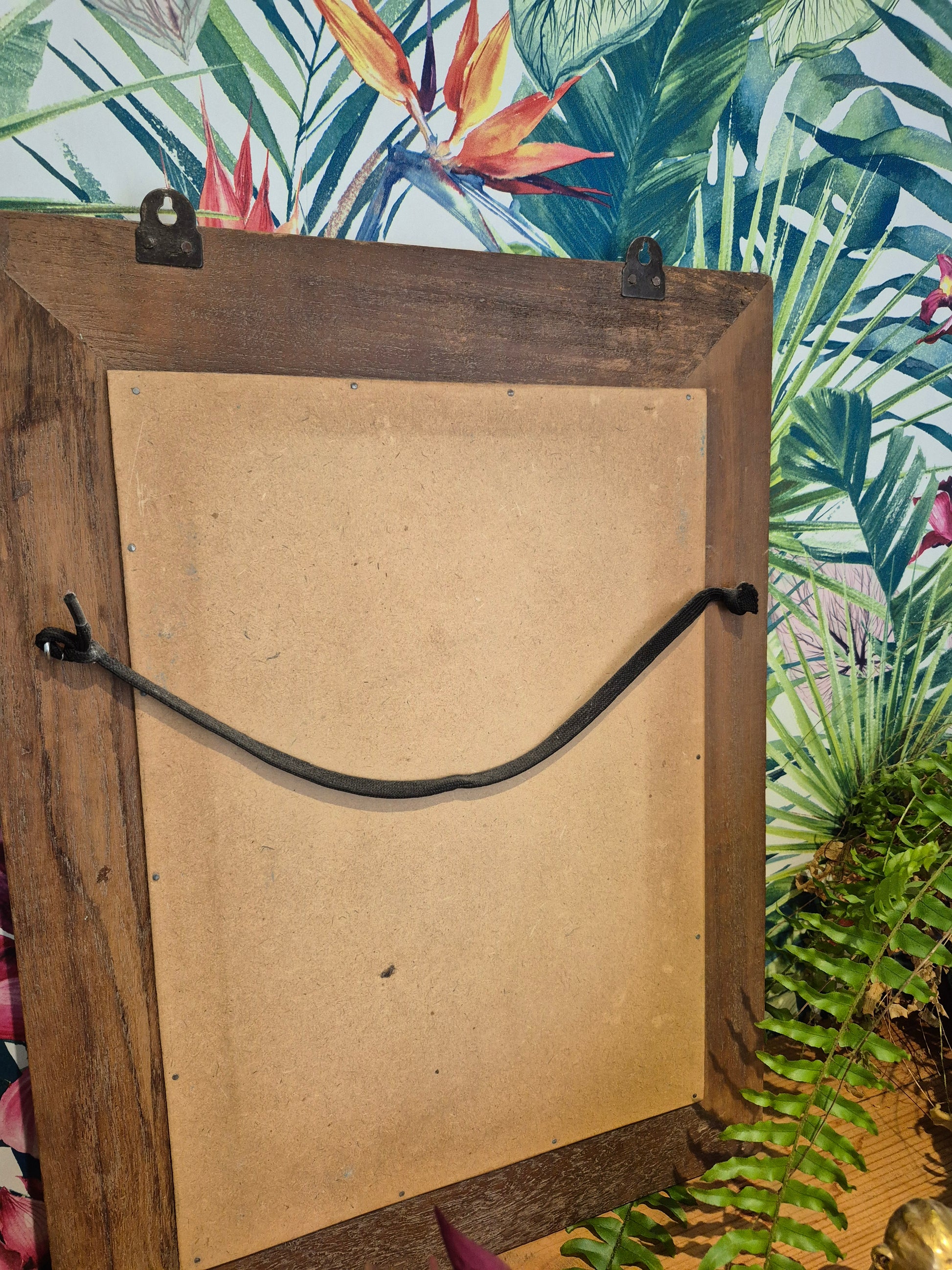 Vintage Reclaimed Wood Mirror