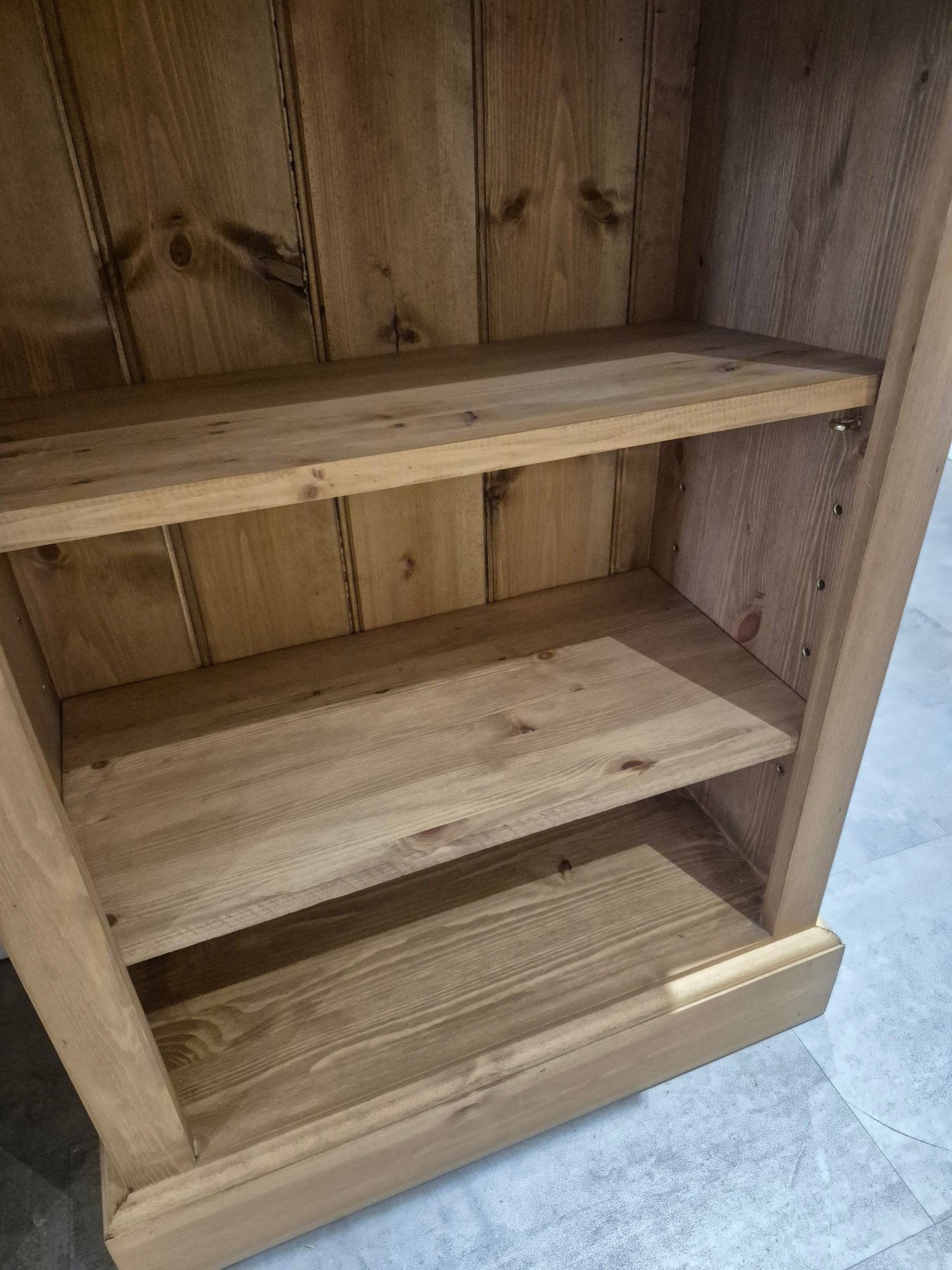 pine bookcase