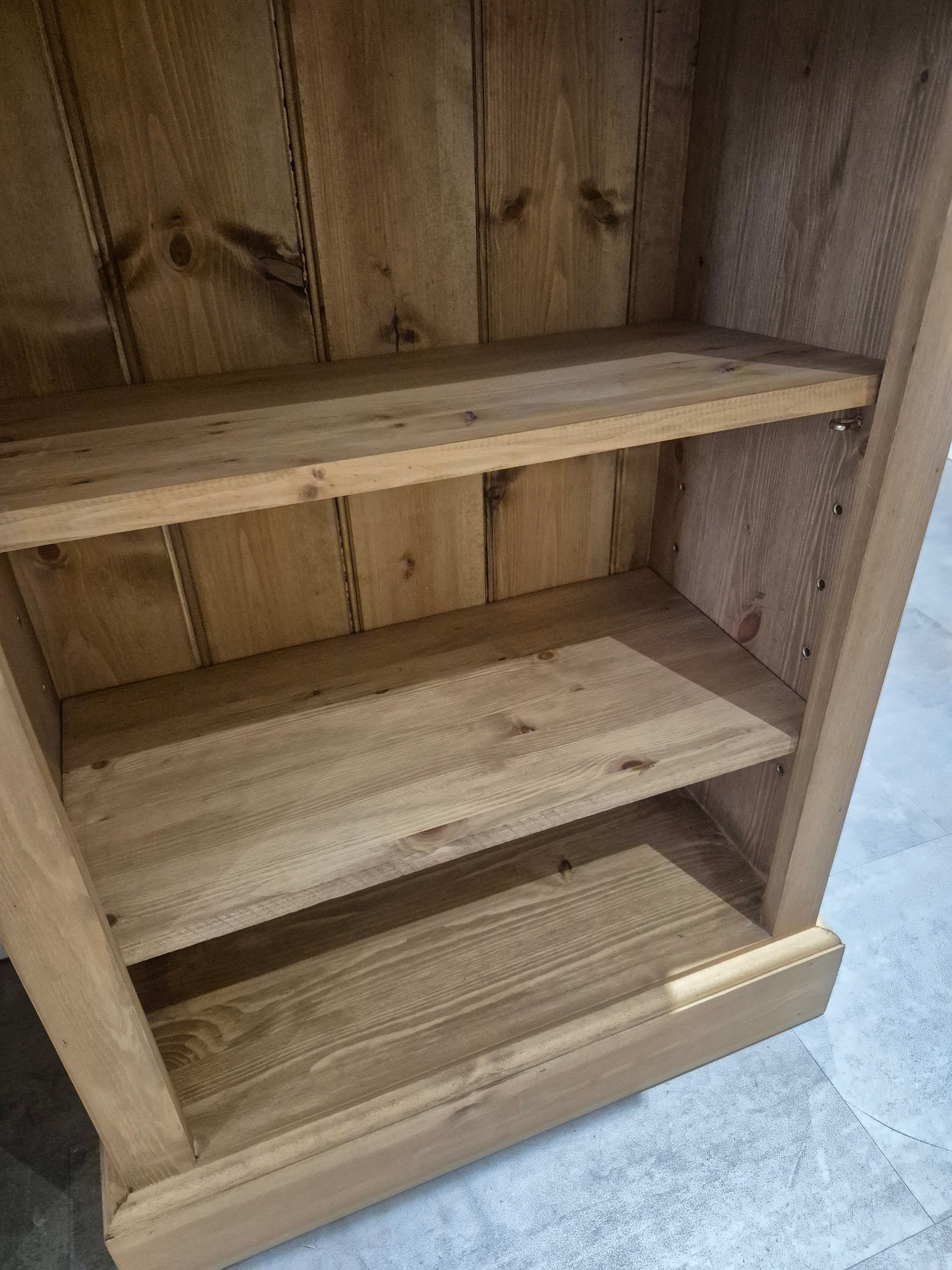 pine bookcase
