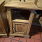 Antique Pine Pair of Bedside Table Cabinets 