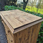 Tall Antique Pine Chest of Drawers