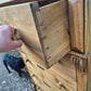 Tall Antique Pine Chest of Drawers