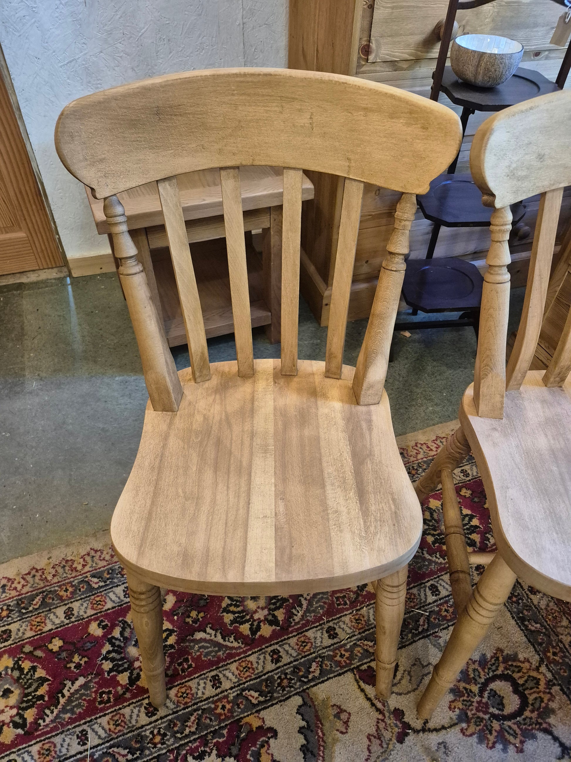 Slat Back Farmhouse Chairs