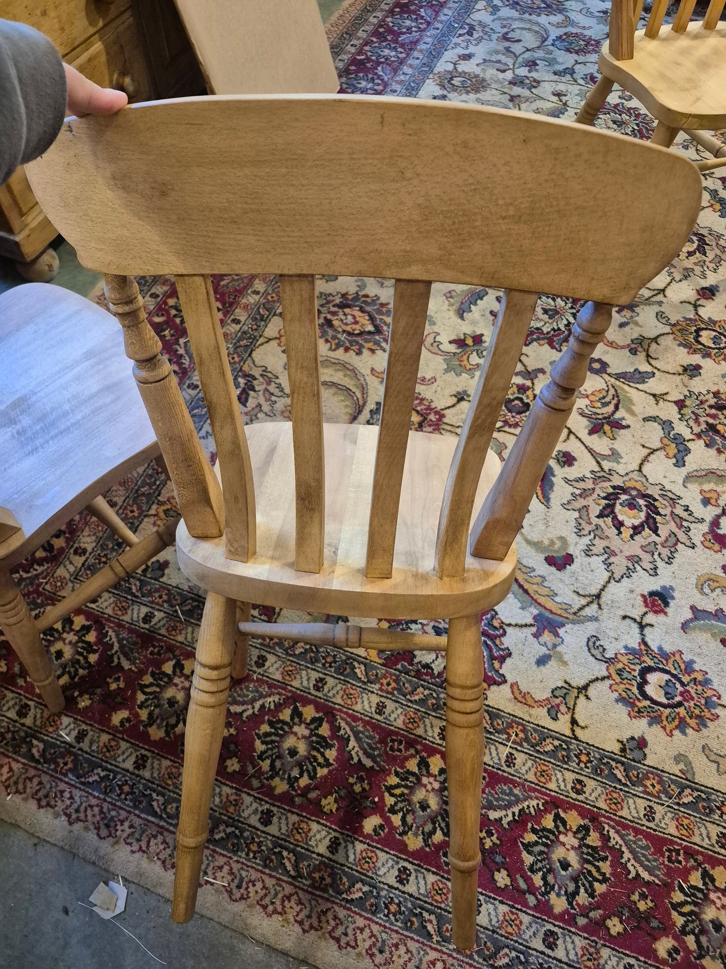 Slat Back Farmhouse Chairs