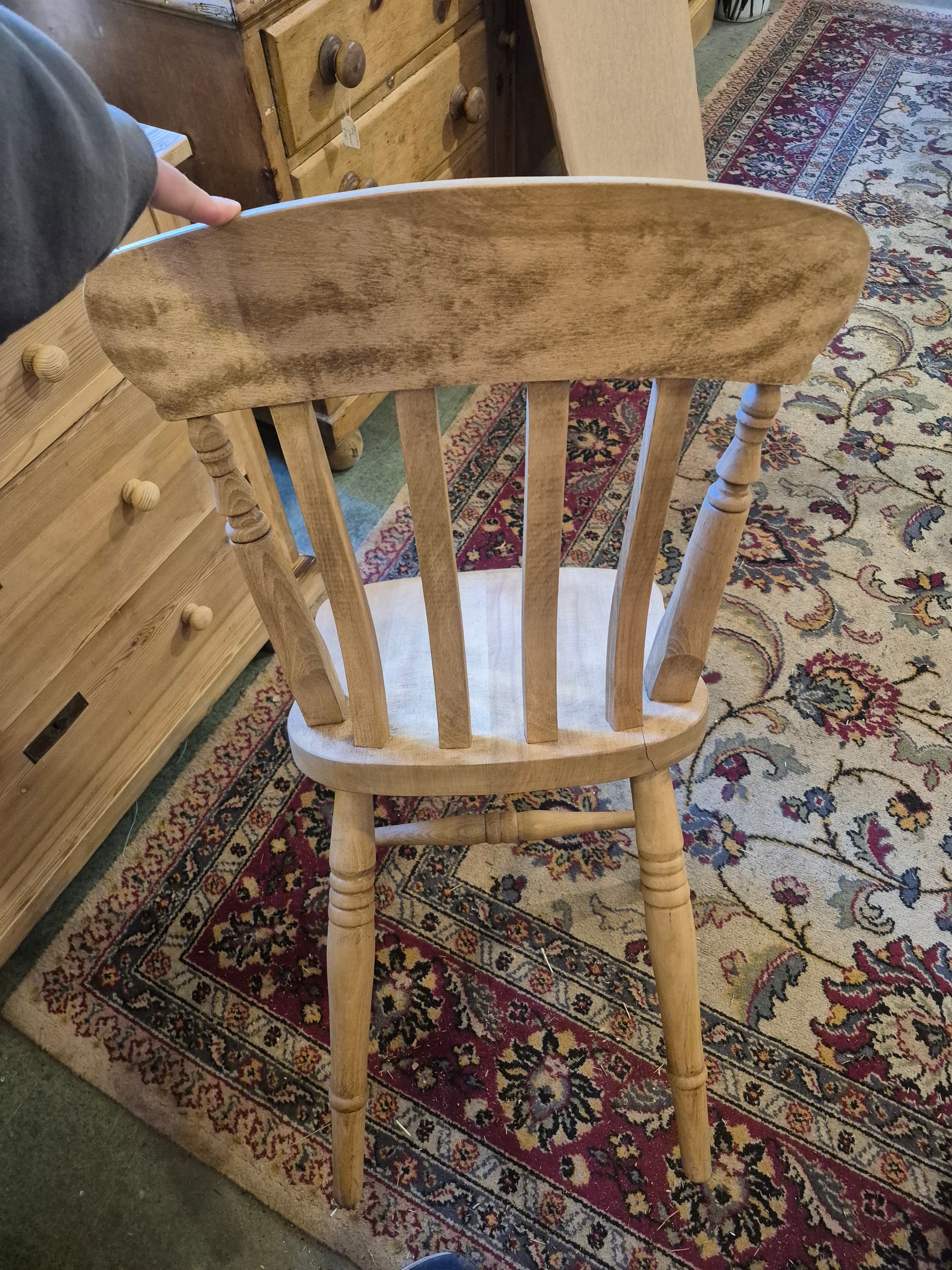 Slat Back Farmhouse Chairs