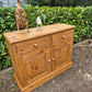 Pine Sideboard Dresser Base 2 Drawer 2 Door