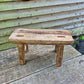 Small Rustic Foot Stool, Step, Side Table 