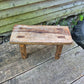 Small Rustic Foot Stool, Step, Side Table 