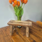 Small Rustic Foot Stool, Step, Side Table 