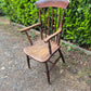 Antique High Back Grandad Carver Chair