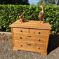 Antique Pitch Pine Chest of Drawers