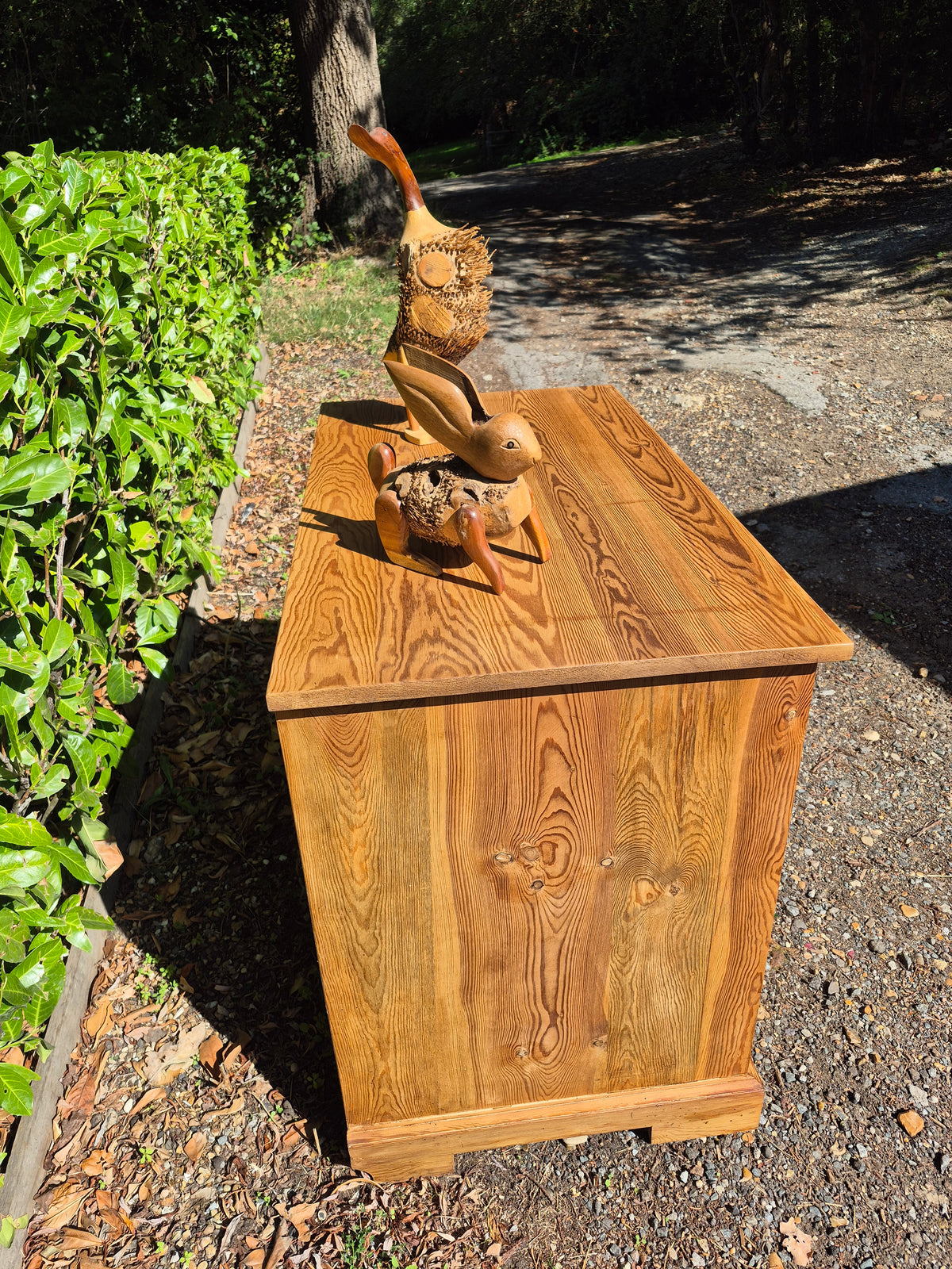 Antique Pitch Pine Chest of Drawers