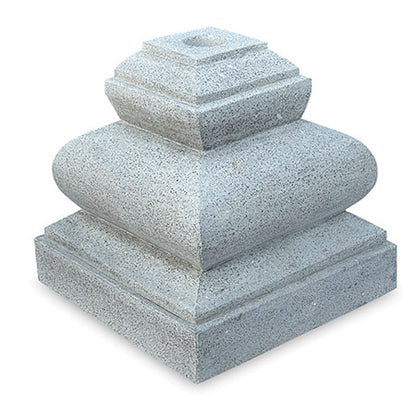 Large Grey or White Parasol Base Hand Crafted Stone