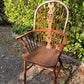 Antique 19th Century Windsor Hoop Back Oak Arm Chair