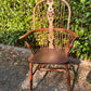 Antique 19th Century Windsor Hoop Back Oak Arm Chair