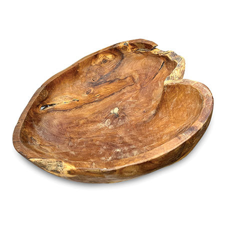 Wooden Rustic Table Bowls 40cm or 50cm