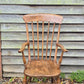 Antique Oak Grandad Chair Carver Armchair 