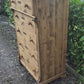 Tall Antique Pine Chest of Drawers