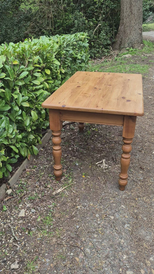 Reconditioned Pine Farmhouse Table 
