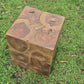 Root Block Column Side Lamp Table Stool