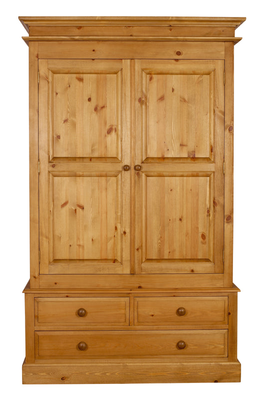 Pine Wardrobes, Waxed or Painted