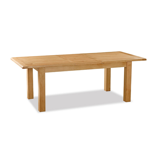 sussex oak extending dining table